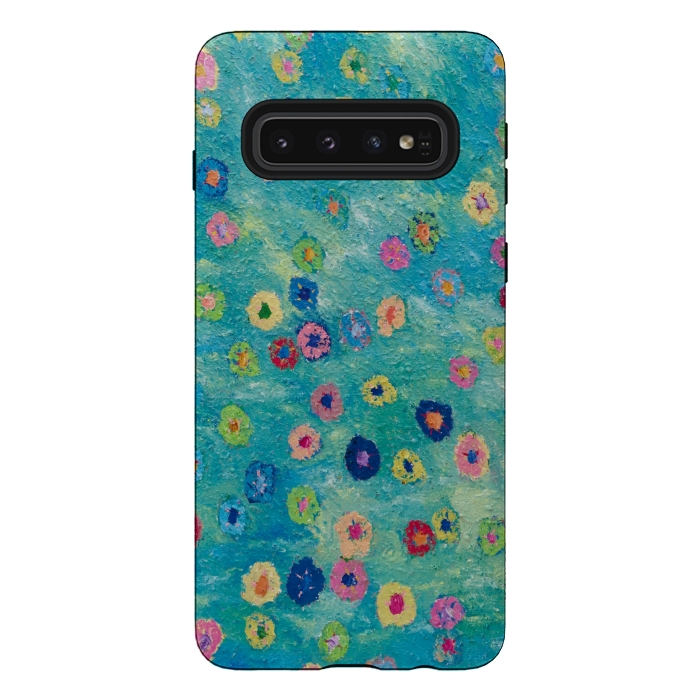 Galaxy S10 StrongFit Colours of Happiness by Helen Joynson