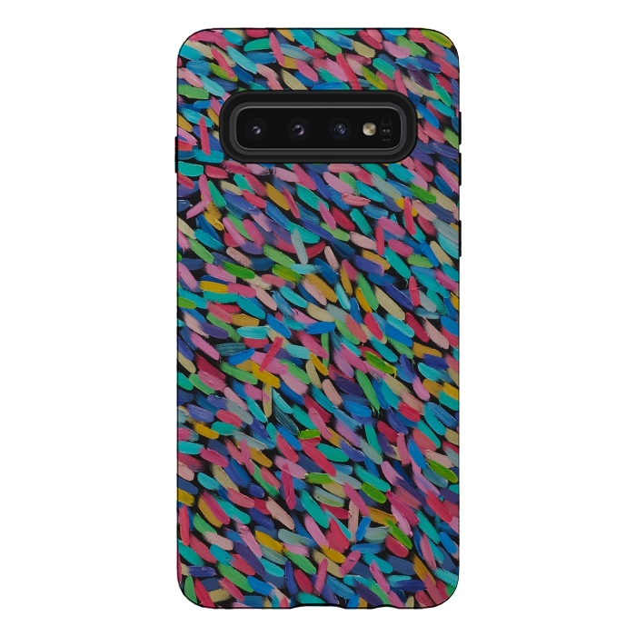 Galaxy S10 StrongFit Colours of the Aura by Helen Joynson