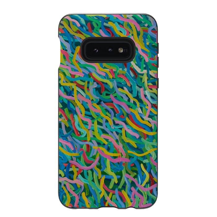 Galaxy S10e StrongFit Colour is Cool by Helen Joynson