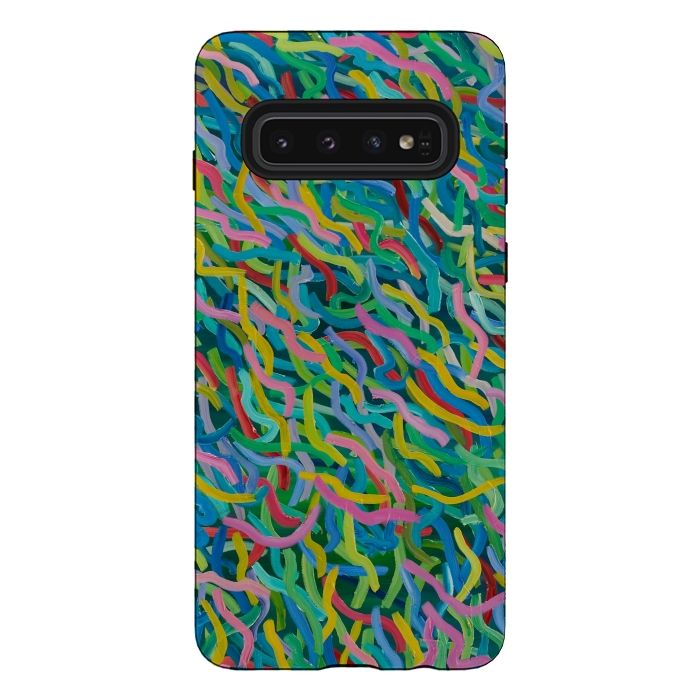 Galaxy S10 StrongFit Colour is Cool by Helen Joynson