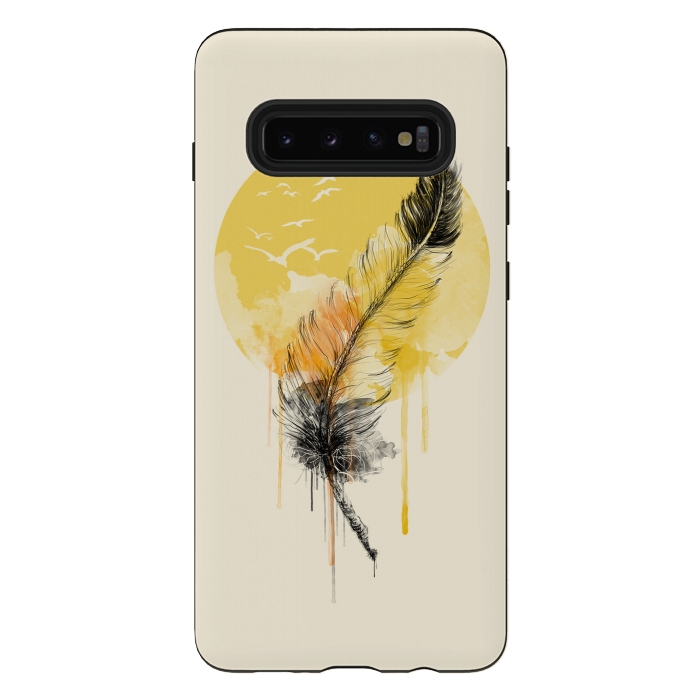 Galaxy S10 plus StrongFit Melted Hope by Alwin Aves