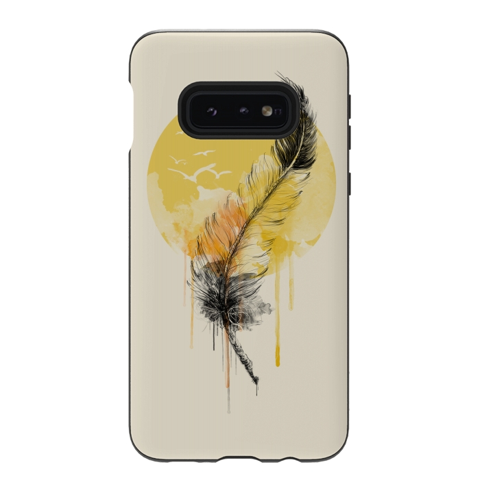 Galaxy S10e StrongFit Melted Hope by Alwin Aves