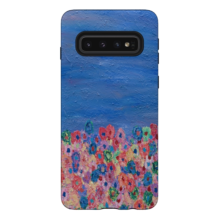 Galaxy S10 StrongFit Another World by Helen Joynson