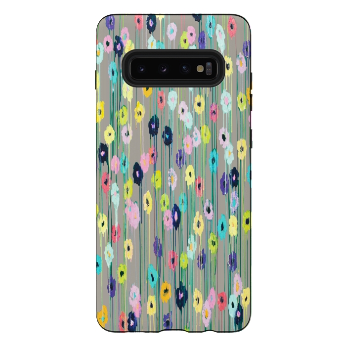 Galaxy S10 plus StrongFit Blooms Need Bees 3 by Helen Joynson