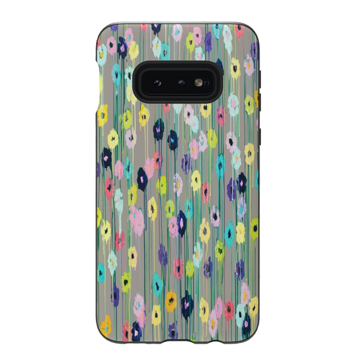 Galaxy S10e StrongFit Blooms Need Bees 3 by Helen Joynson