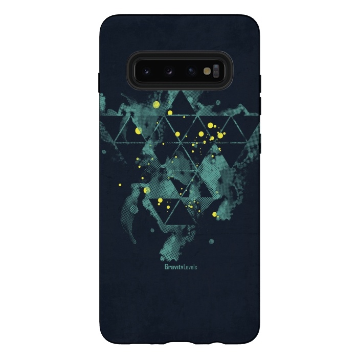 Galaxy S10 plus StrongFit Gravity Levels - Space Bird by Sitchko