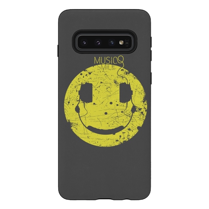 Galaxy S10 StrongFit Music Smile V2 by Sitchko