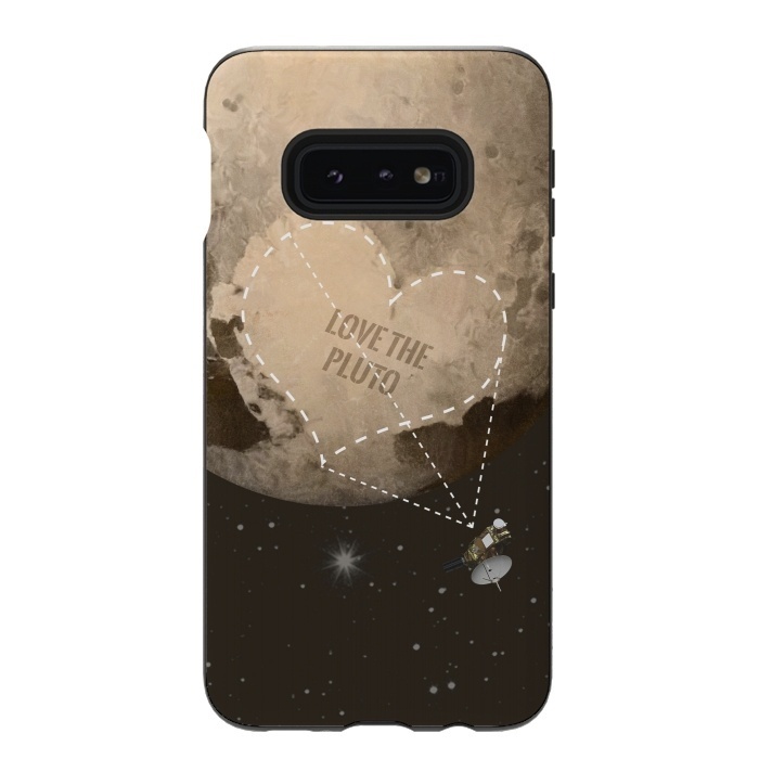 Galaxy S10e StrongFit Love the Pluto by Sitchko