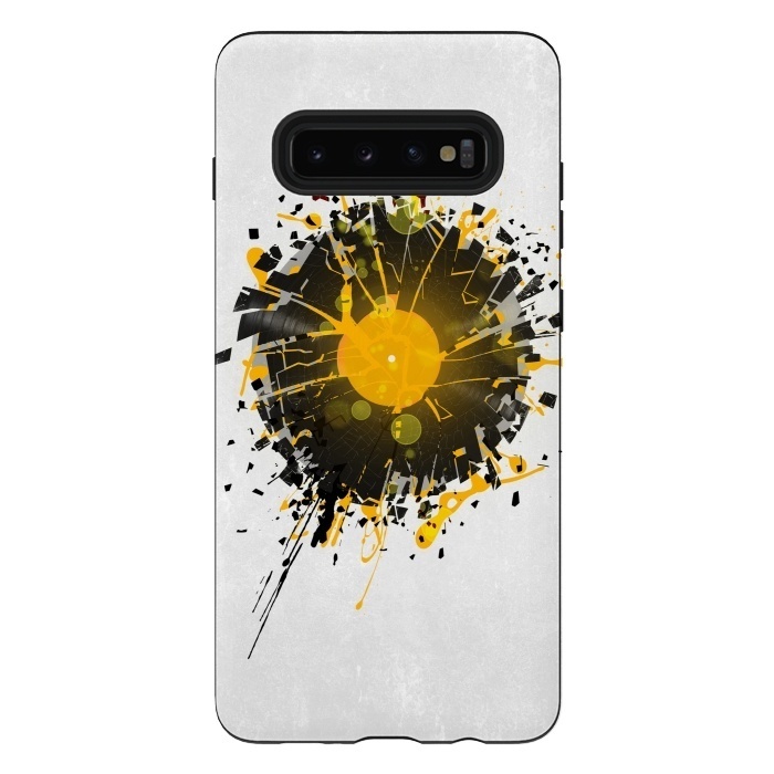 Galaxy S10 plus StrongFit Don't Destroy the Vinyl by Sitchko