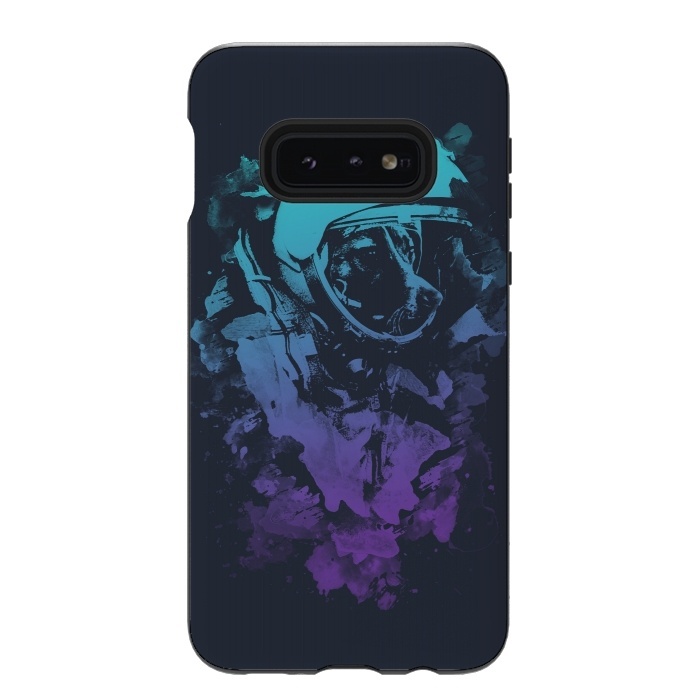 Galaxy S10e StrongFit Space Dog V2 by Sitchko
