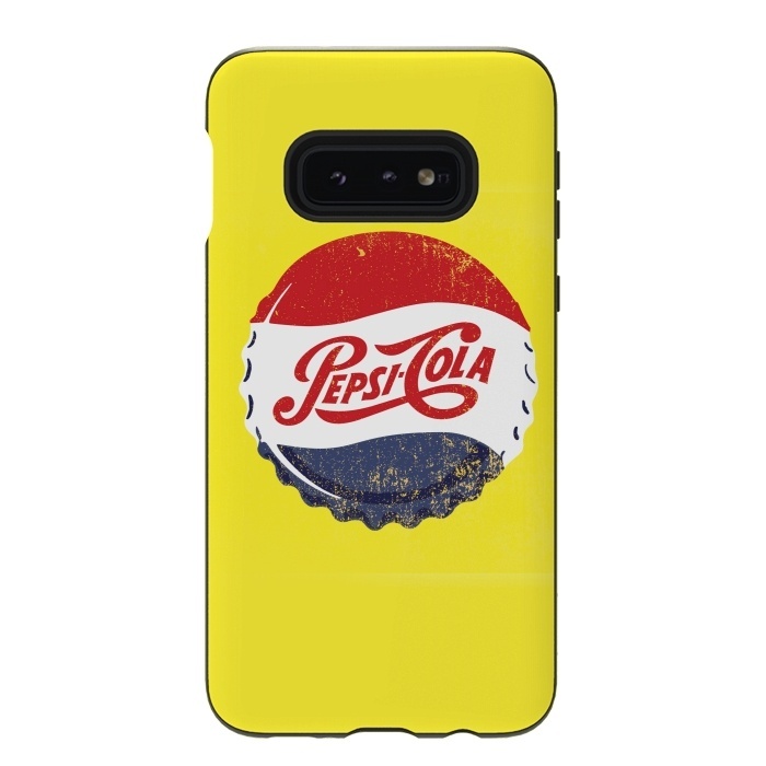 Galaxy S10e StrongFit Vintage Pepsi by Sitchko