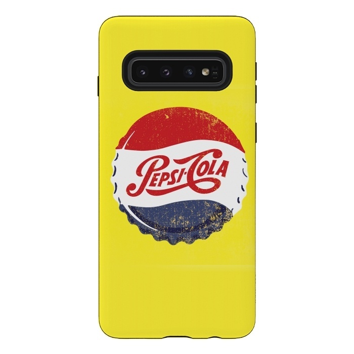 Galaxy S10 StrongFit Vintage Pepsi by Sitchko