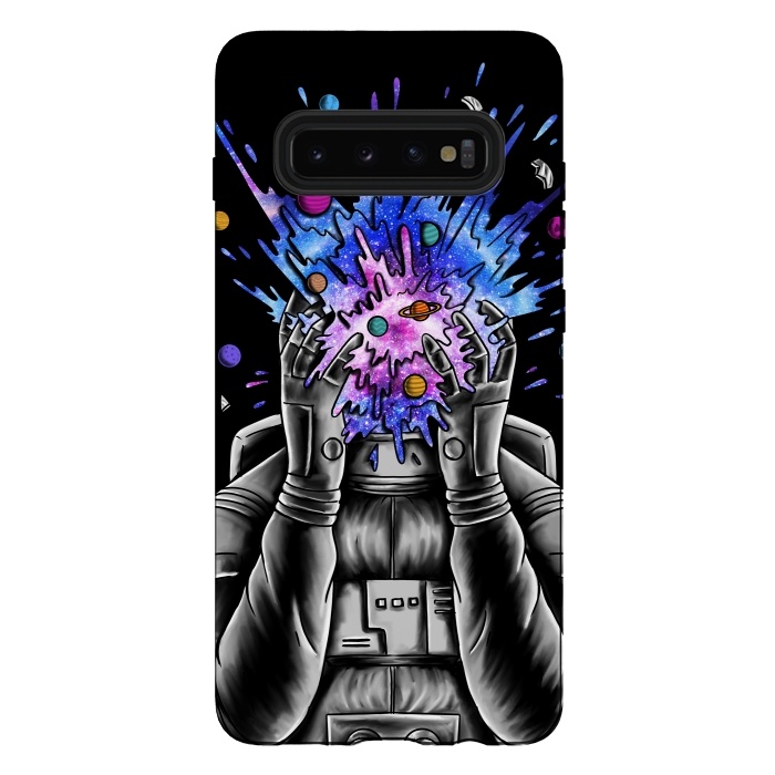 Galaxy S10 plus StrongFit Astronaut Big Bang by Coffee Man