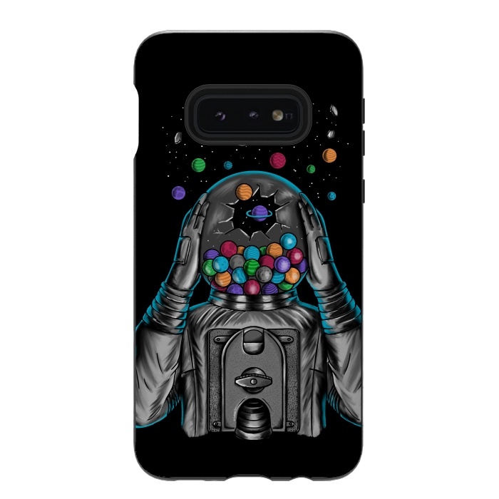 Galaxy S10e StrongFit Astronaut Explotion by Coffee Man