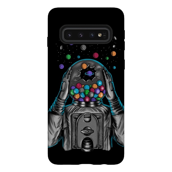 Galaxy S10 StrongFit Astronaut Explotion by Coffee Man