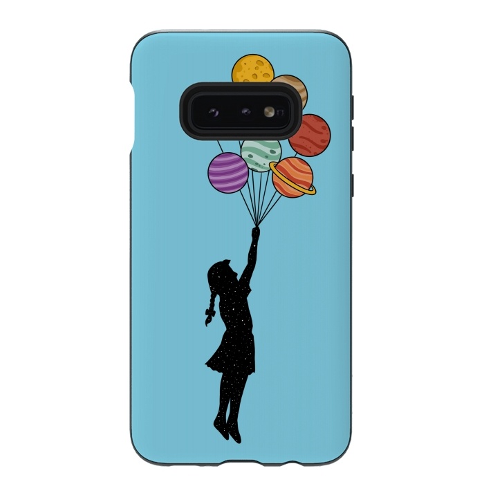 Galaxy S10e StrongFit Planets Balloons 2 by Coffee Man