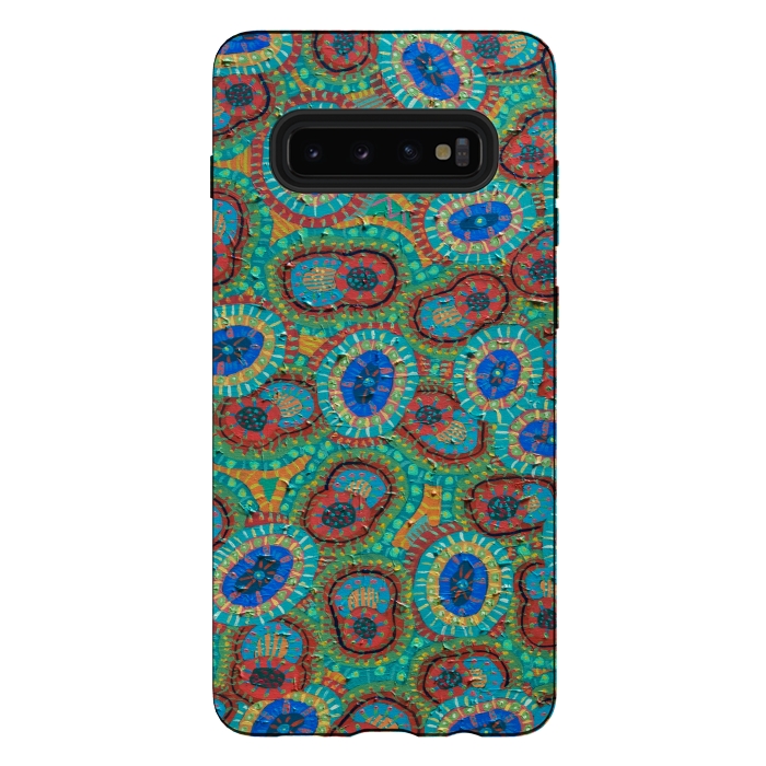Galaxy S10 plus StrongFit Colours of the Earth by Helen Joynson