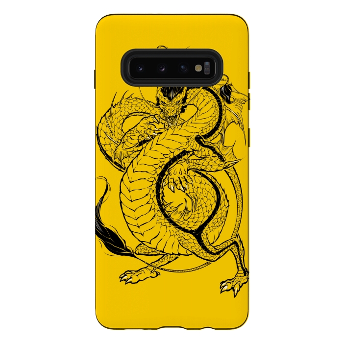 Galaxy S10 plus StrongFit Bruce, the Dragon by Draco