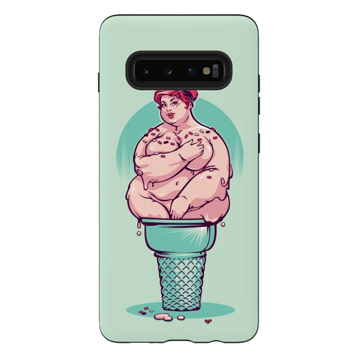Galaxy S10 plus StrongFit Dalicious by Draco