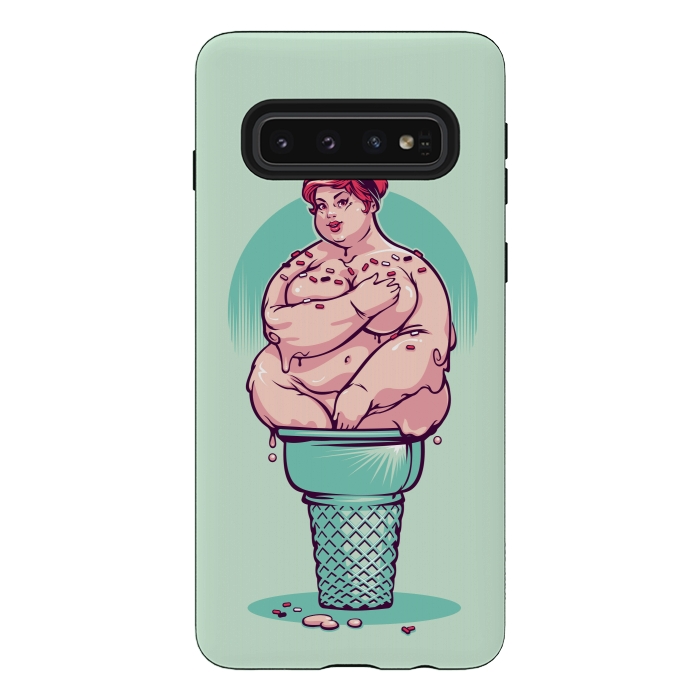 Galaxy S10 StrongFit Dalicious by Draco