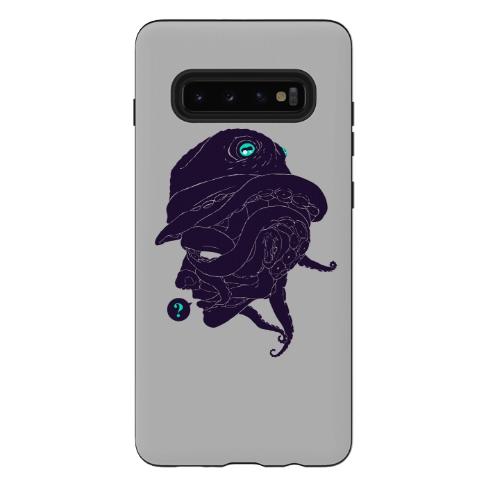 Galaxy S10 plus StrongFit Mr. Unknow by Draco