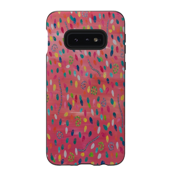 Galaxy S10e StrongFit Colours of Chrion by Helen Joynson