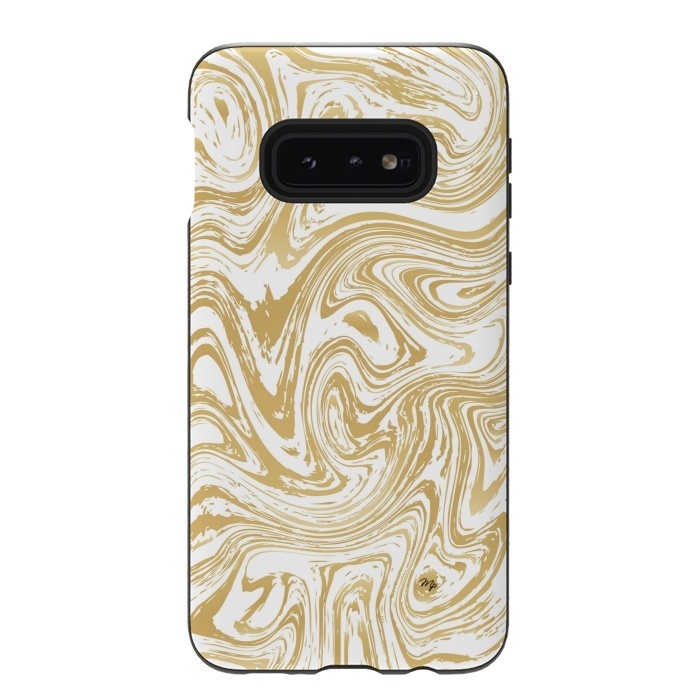 Galaxy S10e StrongFit Marble Deluxe by Martina