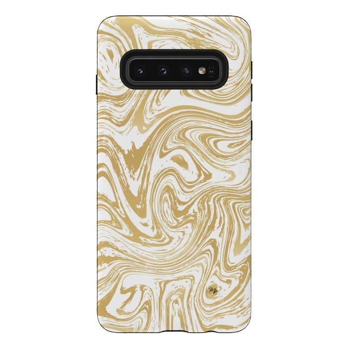 Galaxy S10 StrongFit Marble Deluxe by Martina