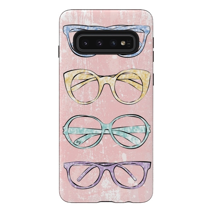 Galaxy S10 StrongFit Funky Glasses by Martina
