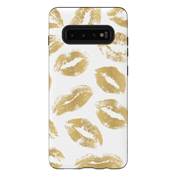 Galaxy S10 plus StrongFit Golden Kiss by Martina