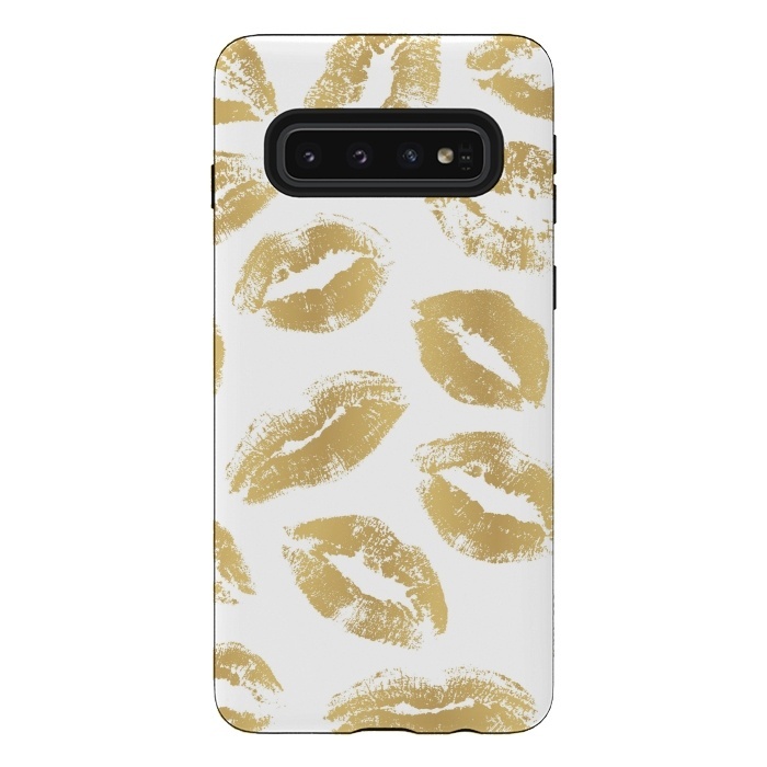 Galaxy S10 StrongFit Golden Kiss by Martina