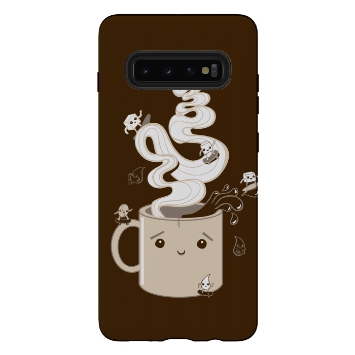 Galaxy S10 plus StrongFit Extreme Coffee Sports by Wotto