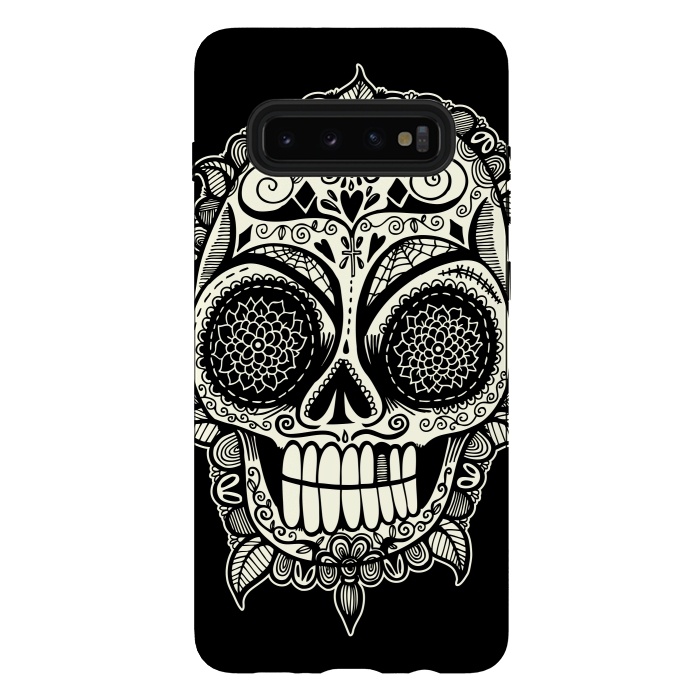 Galaxy S10 plus StrongFit Dead Head by Wotto