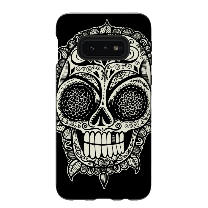 Galaxy S10e StrongFit Dead Head by Wotto
