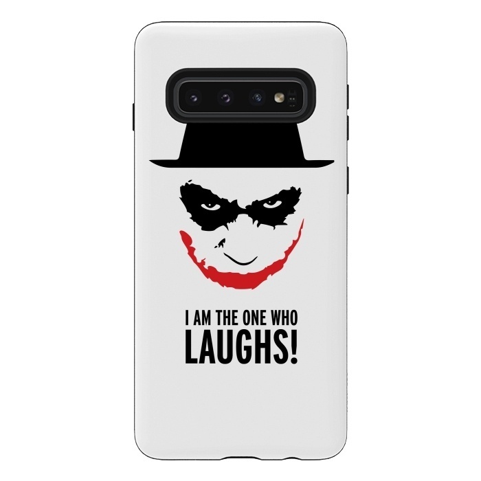 Galaxy S10 StrongFit Heisenberg Joker I Am The One Who Laughs Breaking Bad Dark Knight  by Alisterny