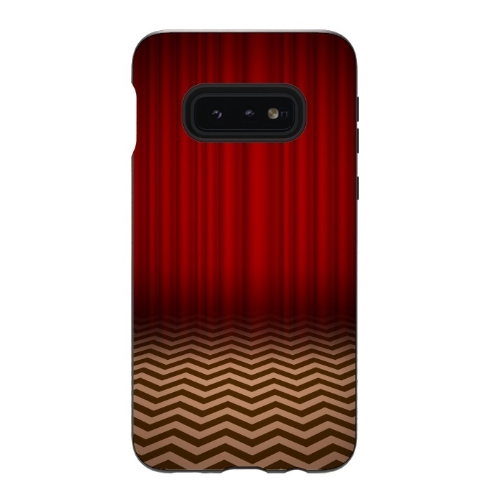 Galaxy S10e StrongFit Twin Peaks Red Room by Alisterny