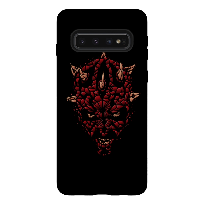 Galaxy S10 StrongFit SHATTERED EVIL by SKULLPY