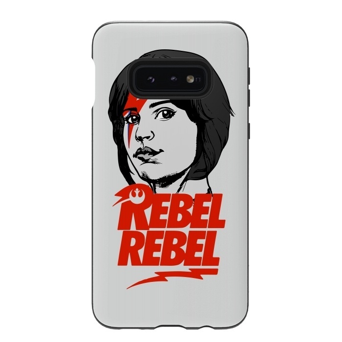 Galaxy S10e StrongFit Rebel Rebel Jyn Erso David Bowie Star Wars Rogue One  by Alisterny