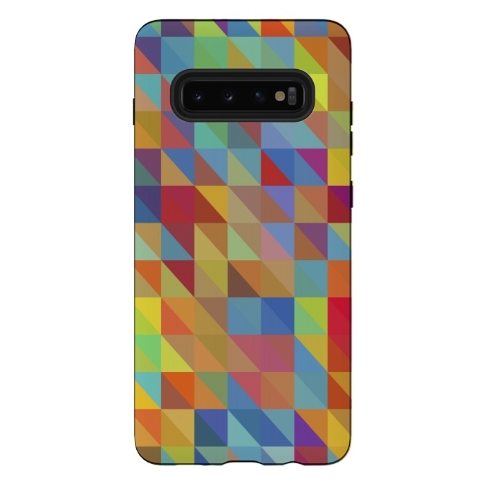 Galaxy S10 plus StrongFit Meduzzle: Color Chaoses by Sitchko