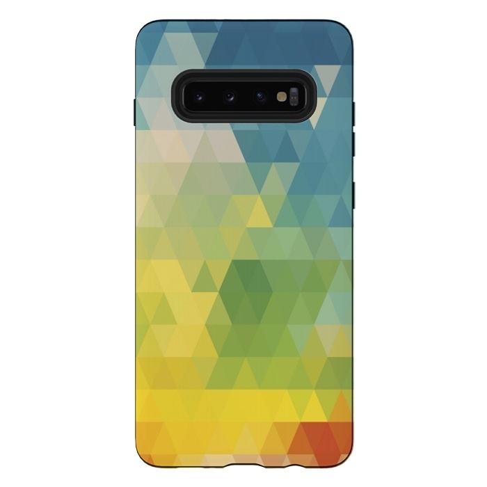 Galaxy S10 plus StrongFit Meduzzle: Colorful Days by Sitchko