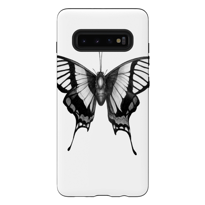 Galaxy S10 plus StrongFit Butterfly Wings by ECMazur 