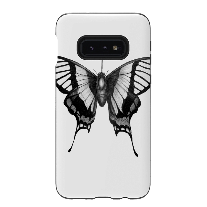 Galaxy S10e StrongFit Butterfly Wings by ECMazur 