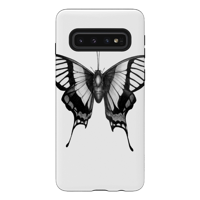 Galaxy S10 StrongFit Butterfly Wings by ECMazur 