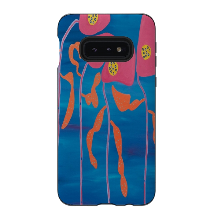 Galaxy S10e StrongFit Flowers of Chrion by Helen Joynson
