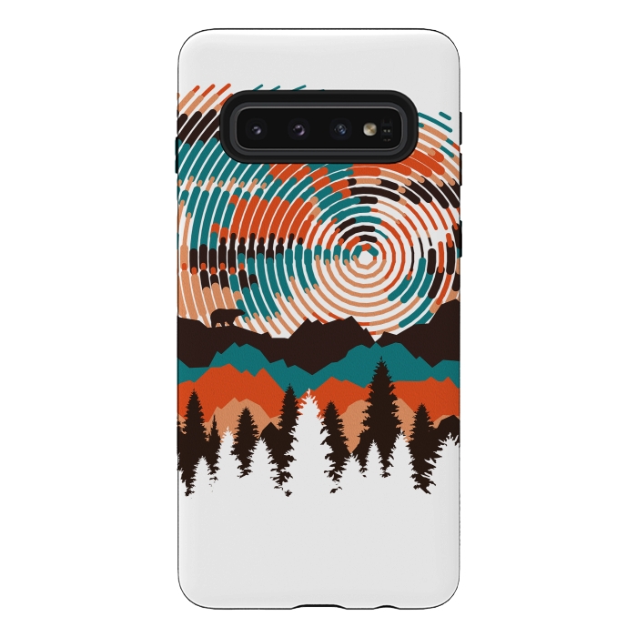 Galaxy S10 StrongFit Mountain Dew by Elizabeth Dioquinto