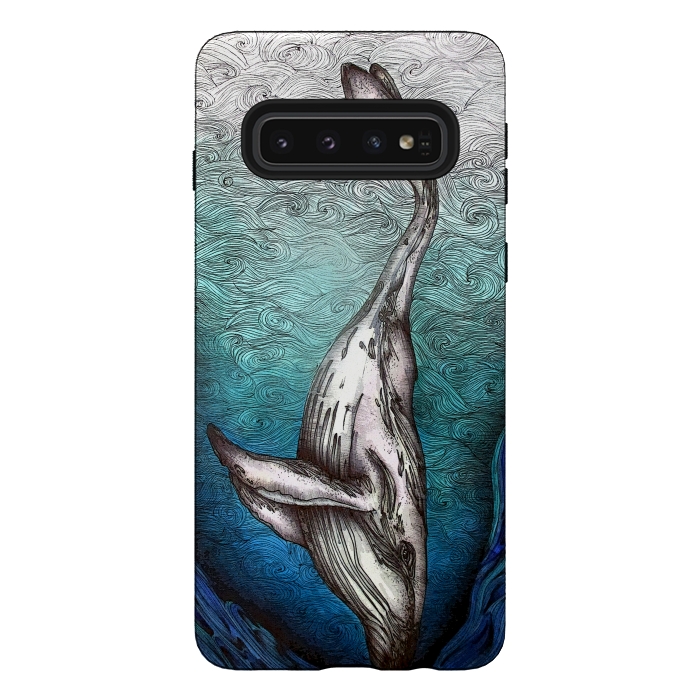 Galaxy S10 StrongFit Into the Darkest Depths | The Whale by ECMazur 
