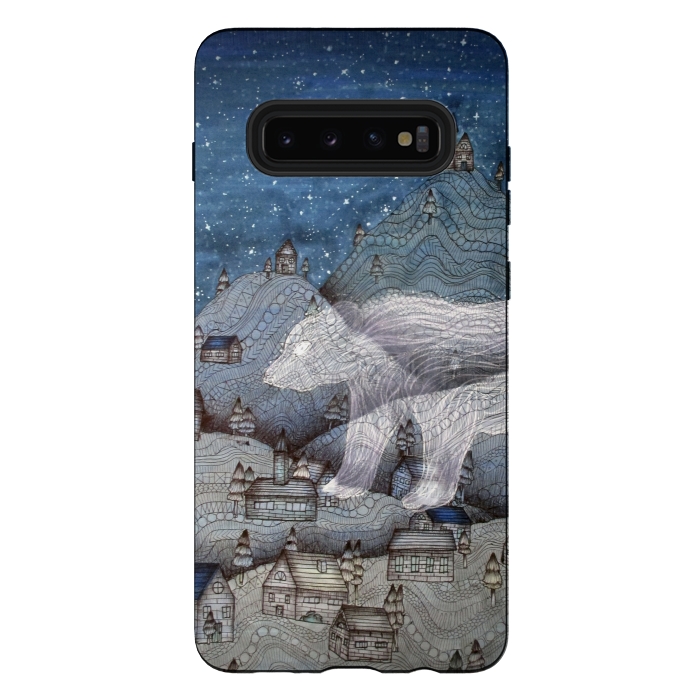 Galaxy S10 plus StrongFit I Protect this Place II | The Bear by ECMazur 