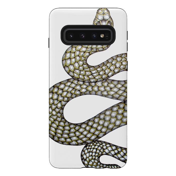 Galaxy S10 StrongFit Snake's Charm by ECMazur 