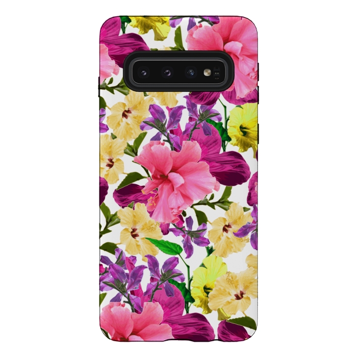 Galaxy S10 StrongFit August Blooms by Zala Farah