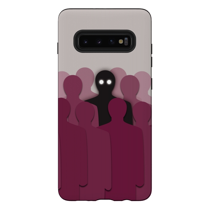 Galaxy S10 plus StrongFit Different And Alone In Crowd by Boriana Giormova